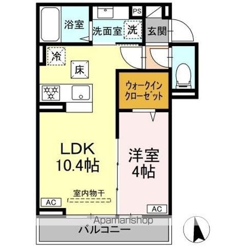 D’BLESS横濱岸根公園IIの間取り写真