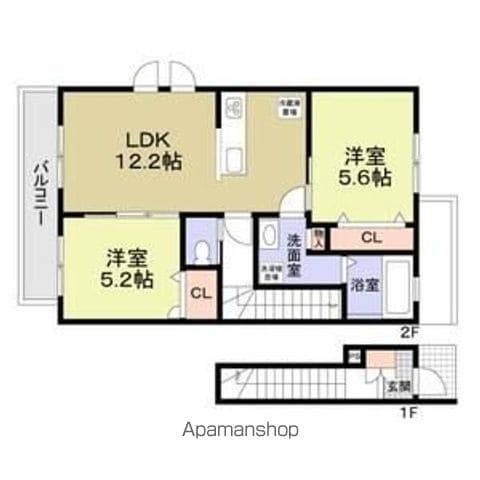 フォレストメゾン八千代C棟の間取り写真