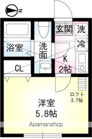 ヴェラハイツ白楽二番館の間取り写真