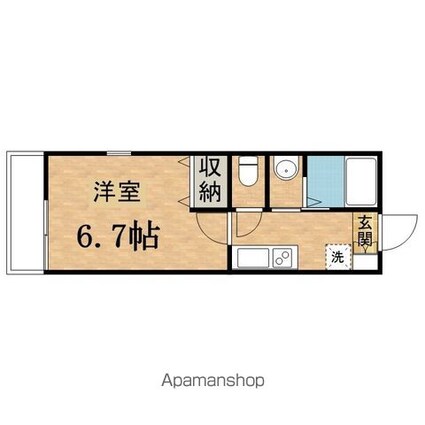 エスタ大塚[1K/21.73m2]の間取図