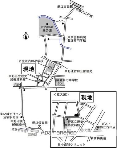 【中野区江古田のテラスの内装9】