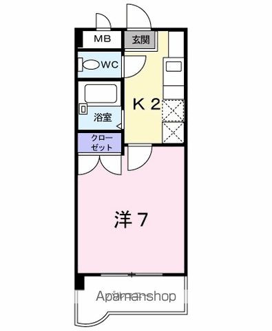エスポワール粕屋の間取り写真