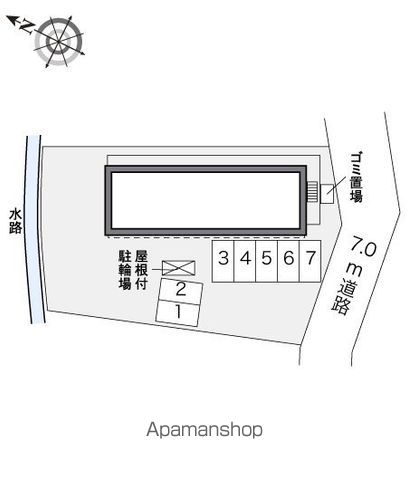 レオパレスＷＩＮＳ 201 ｜ 千葉県柏市増尾８丁目37-8（賃貸アパート1K・2階・23.18㎡） その23