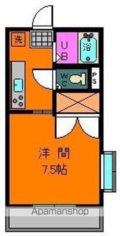 鴨池富山ビルの間取り写真