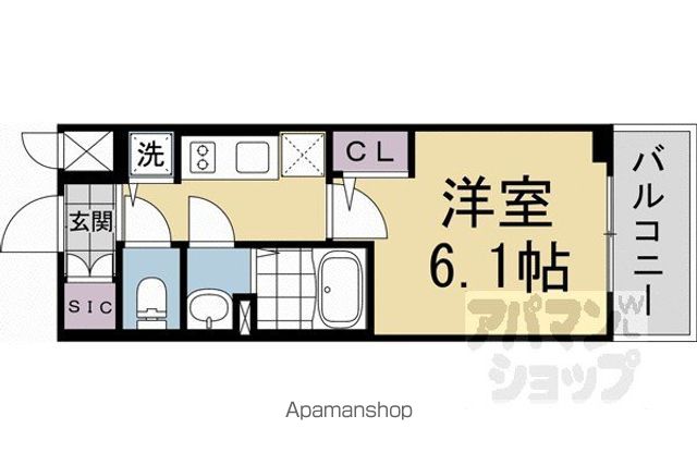 ベラジオレガシー葛野大路八条の間取り写真