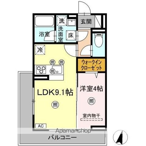 デパールの間取り写真