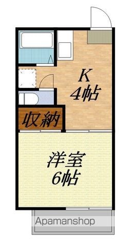 つつじヶ丘コーポの間取り写真