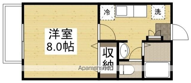 パレロッサ陣之内B棟の間取り写真