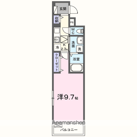 仮称滝台２丁目アパートの間取り