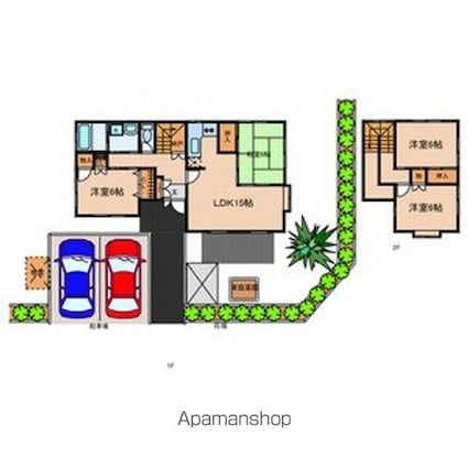 稲里ビィレッジ[4LDK/98.55m2]の間取図