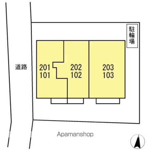 プリマベーラ 101 ｜ 東京都中野区鷺宮６丁目26-8（賃貸アパート1LDK・1階・40.51㎡） その21