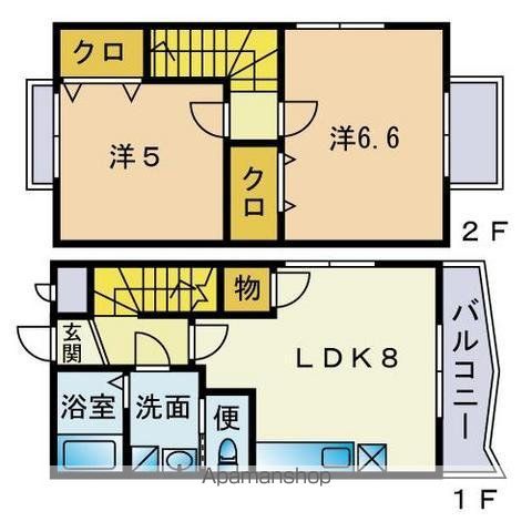 アムールTWINRESIDENCEIIの間取り写真