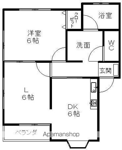 パレス５２の間取り