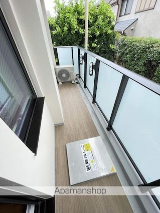 東京都目黒区上目黒３丁目[1LDK/36.2m2]のバルコニー