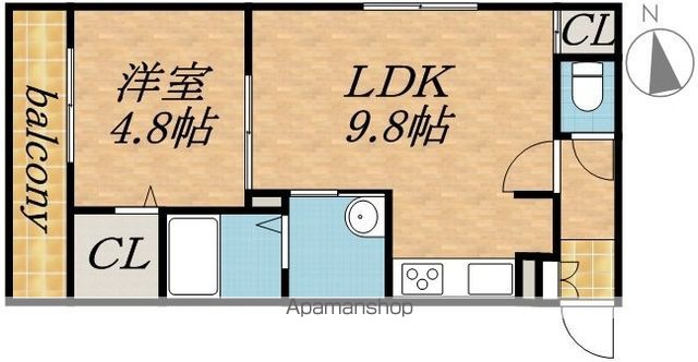 SENNA澄川の間取り写真