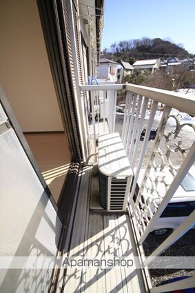 ハイツ向の岡[1K/19.61m2]のバルコニー