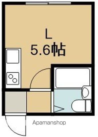 メゾンドフラッシュ富岡の間取り写真