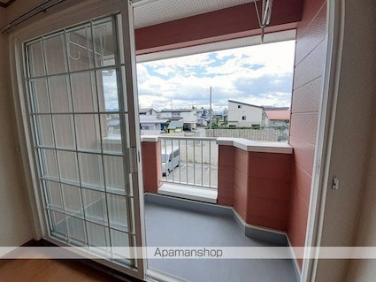 山形県東根市鷺ノ森１丁目[2LDK/59.77m2]のバルコニー