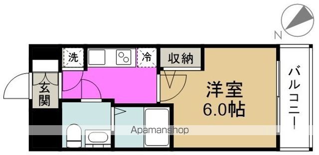 アドバンス西梅田ラシュレの間取り写真