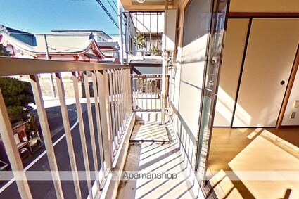 コーポラス若松[1K/20m2]のバルコニー