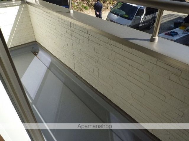 Ｂｏｎｈｅｕｒ[2LDK/47.61m2]のバルコニー