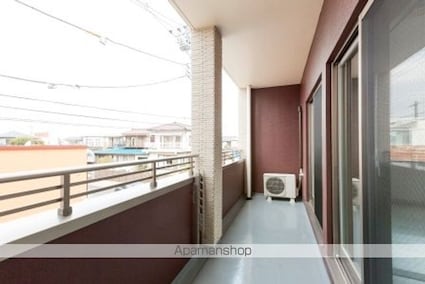 東京都立川市柏町３丁目[2LDK/48.64m2]のバルコニー