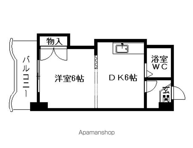 サウスフォーIIの間取り写真