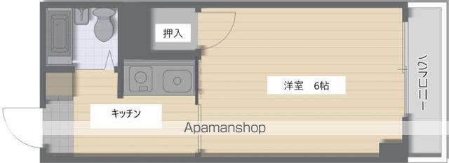 ロビンマンションの間取り写真