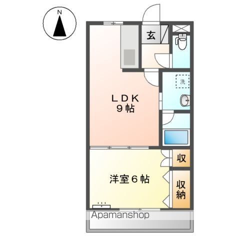 フォレスト石原の間取り写真