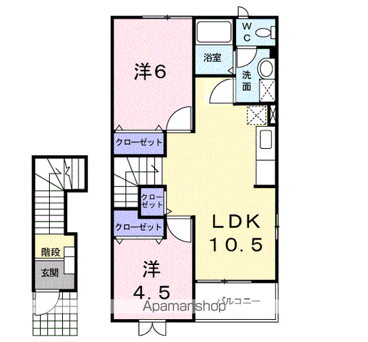 apartment 福島県福島市浜田町３－１７アンビックス７
