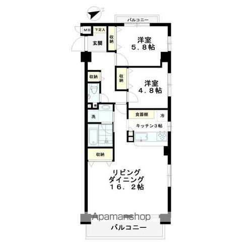 センチュリー吉祥寺本町IIの間取り写真