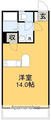 Sマンションの間取り写真