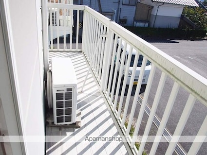 ハイツ唐沢２[3DK/49.69m2]のバルコニー