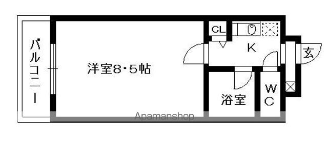 リヴァーオンステイツの間取り写真