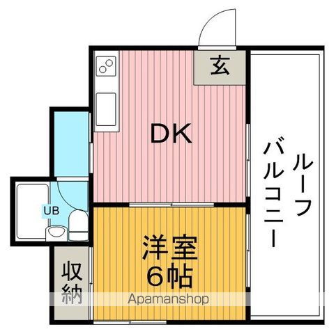 シャトー柴原の間取り写真