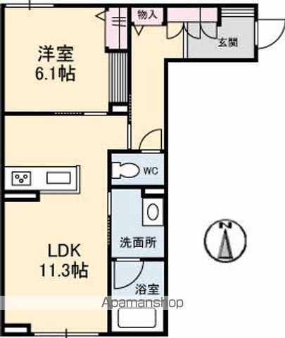 LA GRANDIRの間取り写真