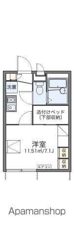 レオパレスグレースの間取り写真