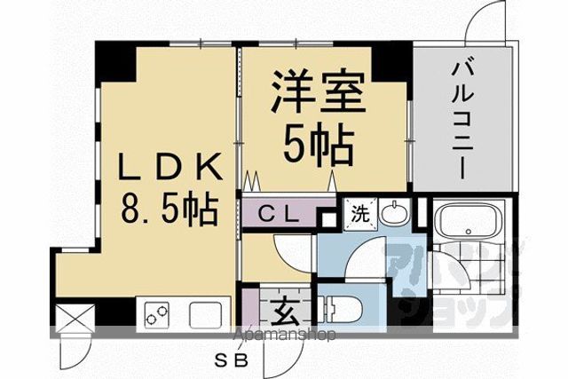 MSR京都二条城の間取り写真