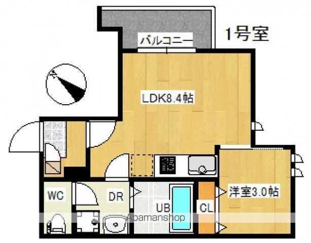 REGALEST MARE廿日市の間取り写真