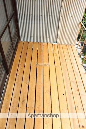 東久保アパート[3K/46m2]のバルコニー