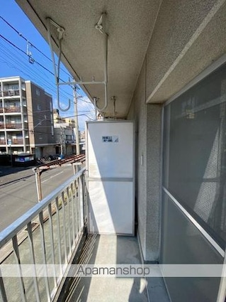 コート築地[1K/19.44m2]のバルコニー