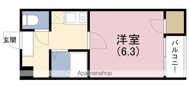 プレミアム福島の間取り写真