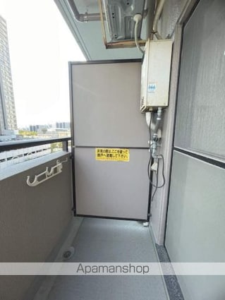 カルティエ城北通り[1K/20m2]のバルコニー