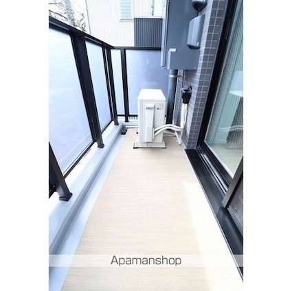 バウスフラッツ品川大井町[1DK/27.66m2]のバルコニー