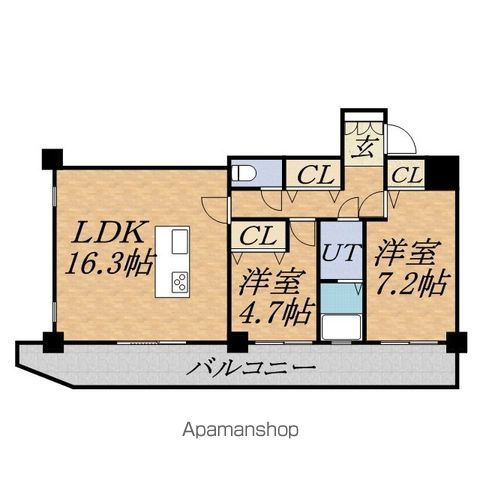 グランドタワー札幌の間取り写真