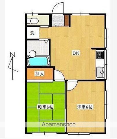 カンパニュラT&Kの間取り写真