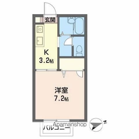 K’S COURT IIの間取り写真