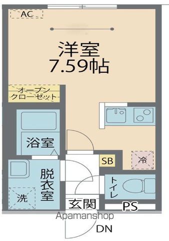 カインドネス小田急相模原VIIIの間取り写真