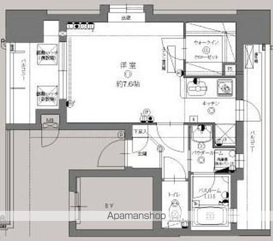 アクタス浄水通りの間取り