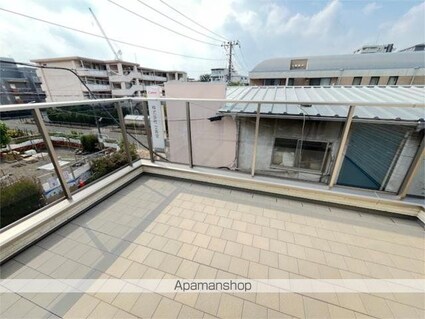 豊玉北１丁目貸家Ａ棟[3LDK/84.45m2]のバルコニー